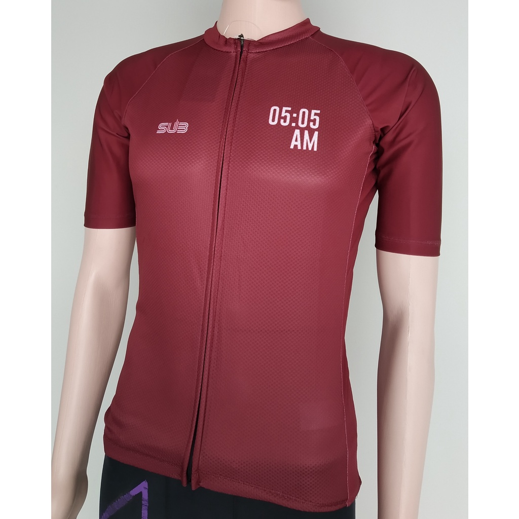 HANGERMEDAL MAROON RED SUBJERSEY SUB JERSEY SEPEDA 05 AM 05AM ELITE