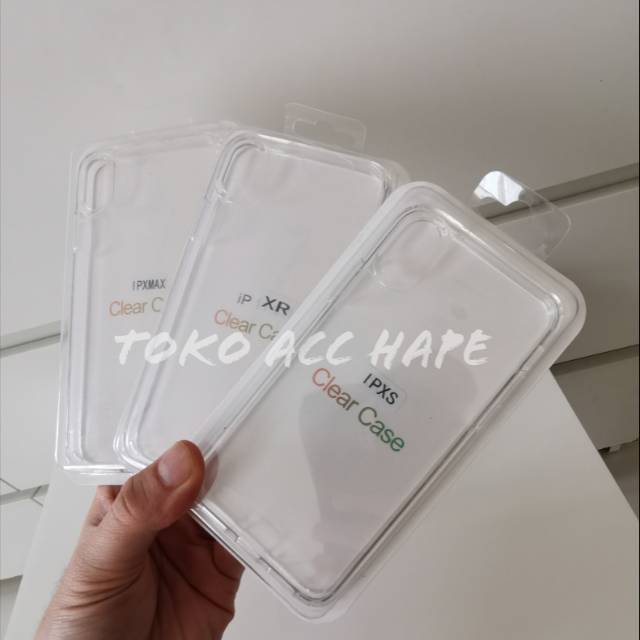 CLEAR CASE BENING IPHONE X/XS/XR/XS MAX HIGHCOPY PREMIUM TERMURAH