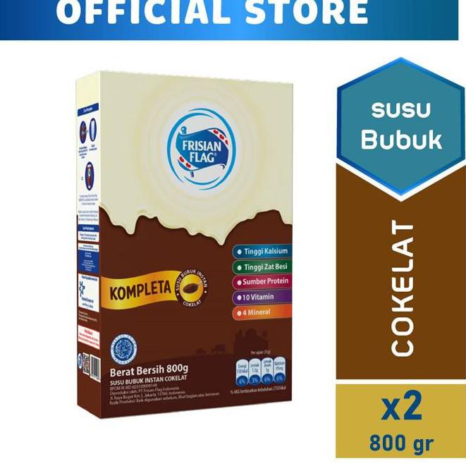 

MurahBanget!!! Frisian Flag Kompleta Coklat 800 gr x 2