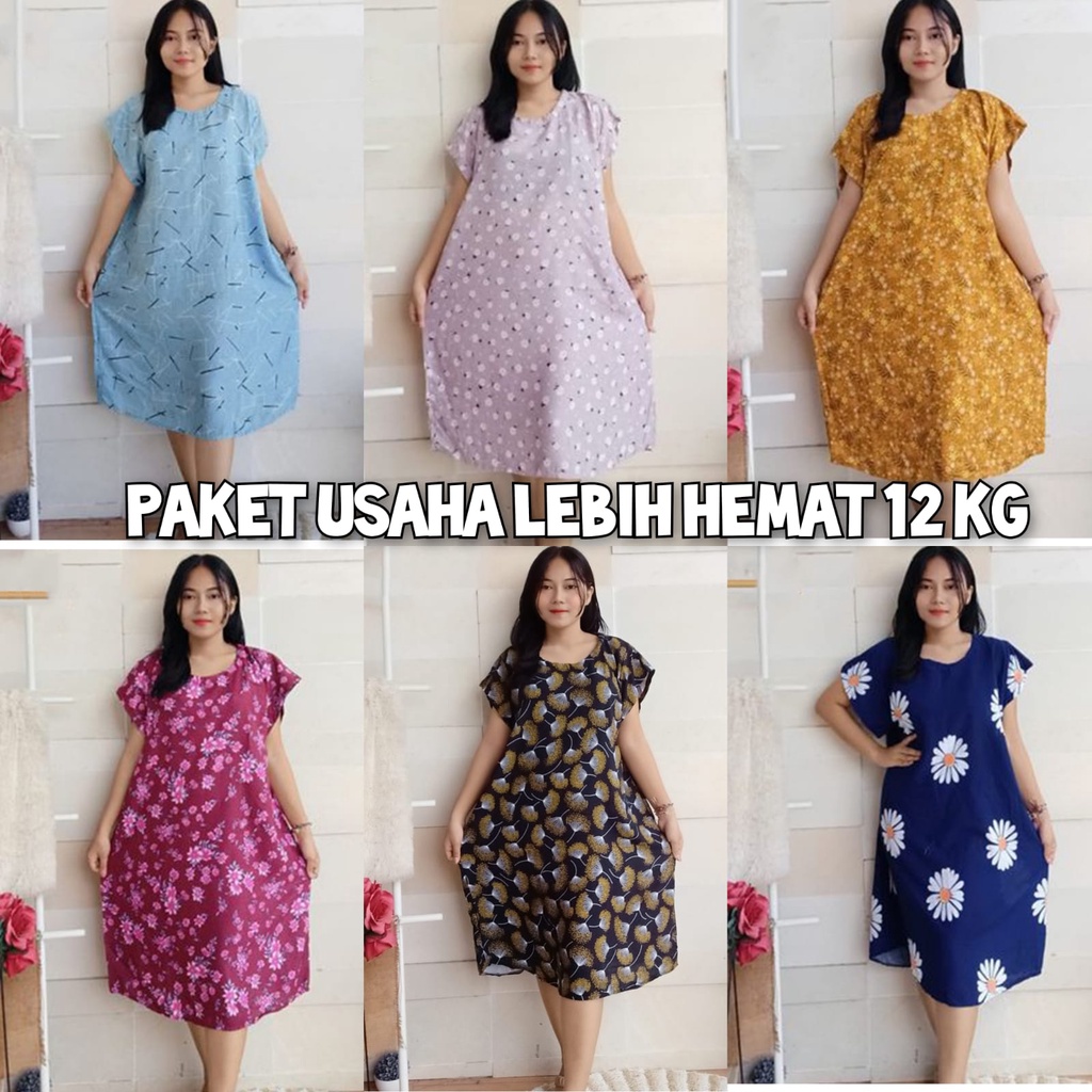 PAKET USAHA DASTER PAYUNG BALI ALL SIZE (RANDOM MOTIF 12 KG )