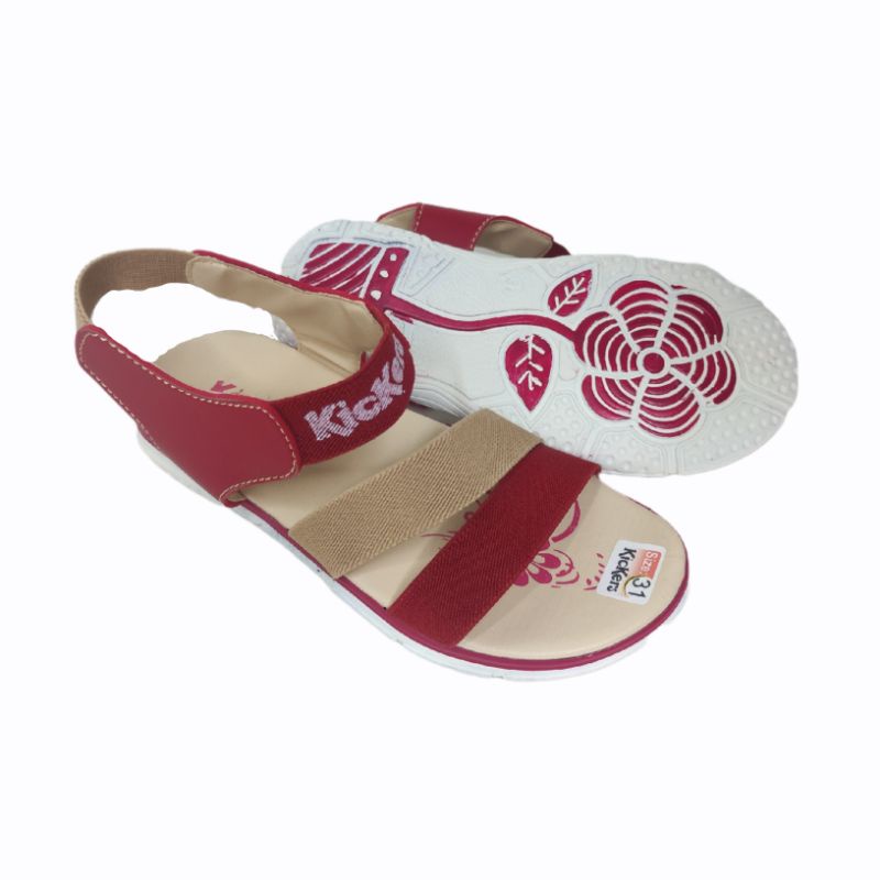 Sandal Anak perempuan Led Rose