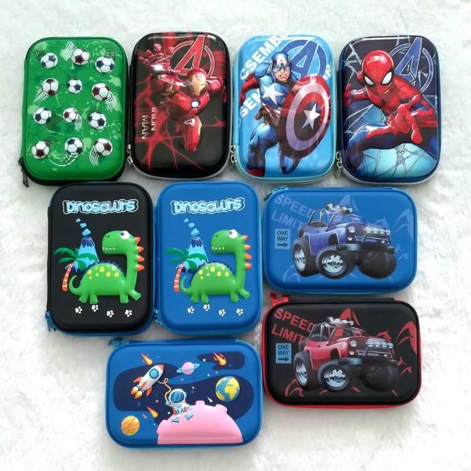 

Tempat pensil karakter lucu anak laki laki/perempuan