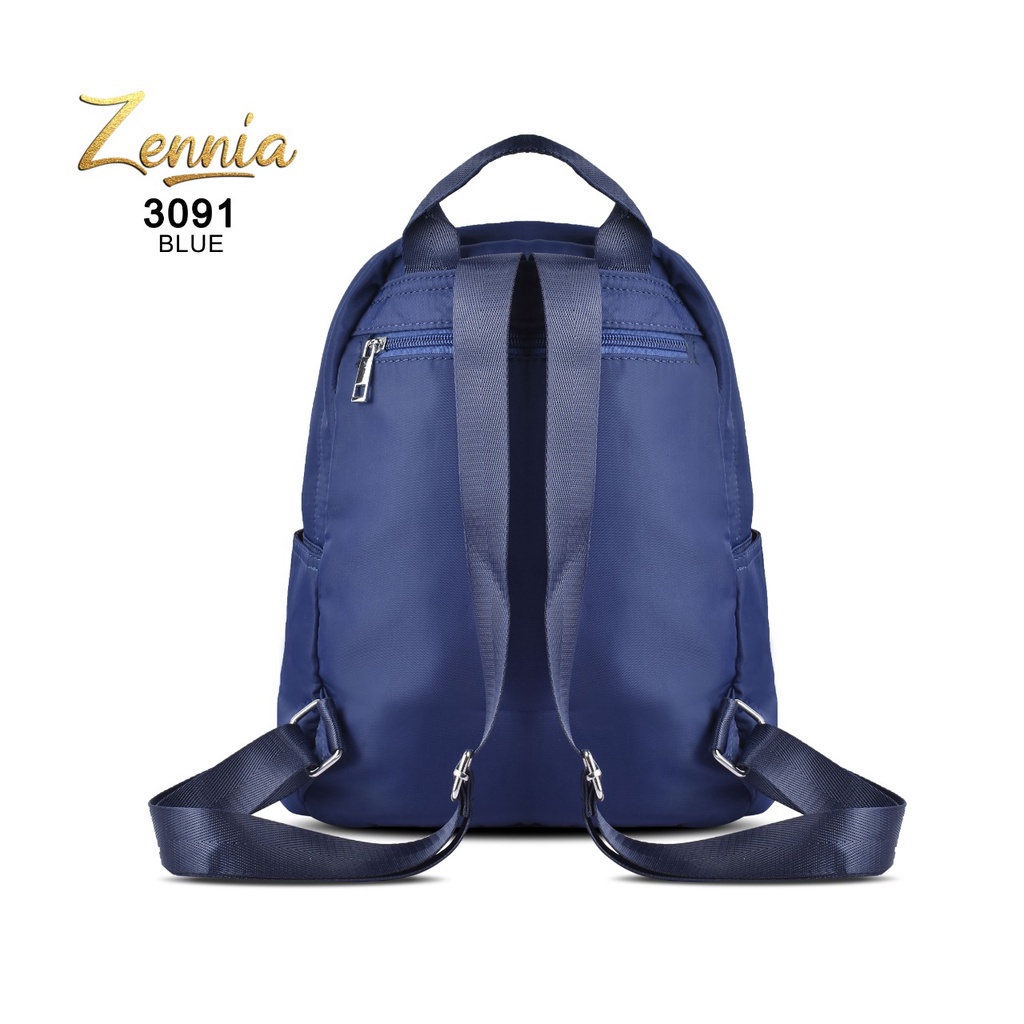 Tas Ransel Zennia 3091 Tas Wanita Korea Kerja Sekolah Kuliah Outdoor Trendy Fashion Style Travel