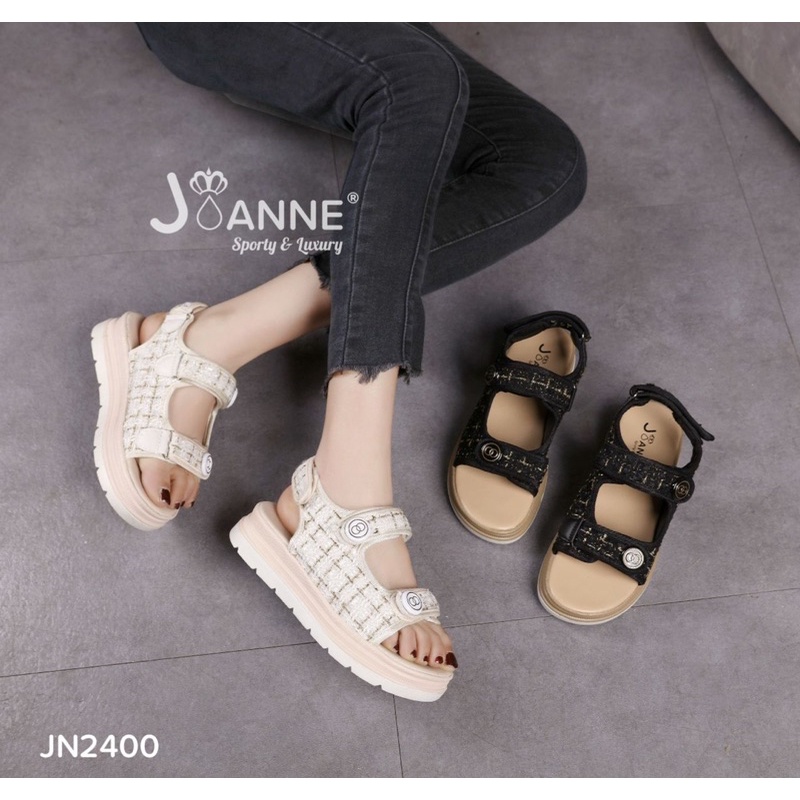 RESTOCK!! JOANNE Wedges Sandals Gunung Import JN2400 [ORIGINAL BRAND]