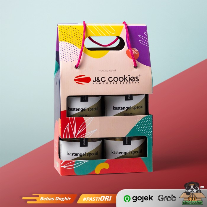 

Bf31Gf Parsel / Hampers Kue Kering Jnc J&C Cookies Original - Isi 4 Toples Gdf601