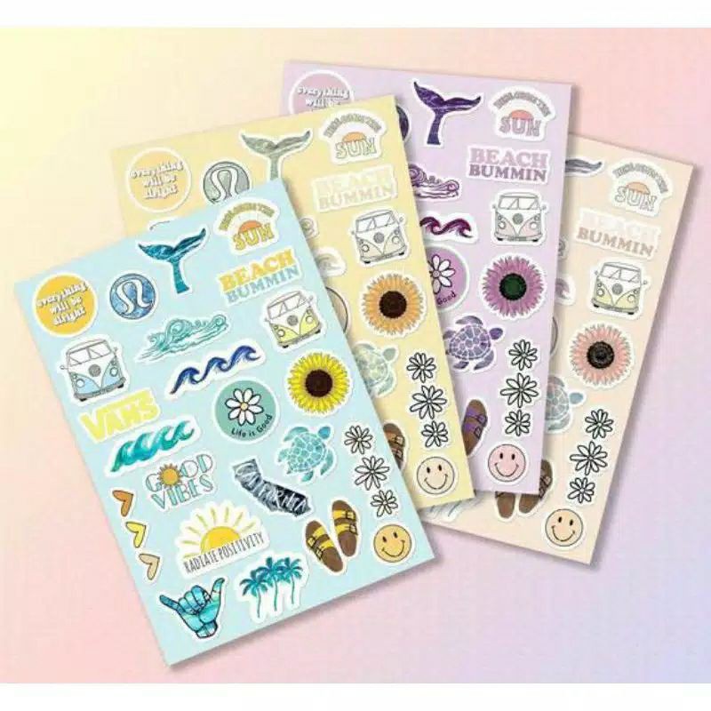 

Stiker Vinyl (no cutting) DIY SCRAPBOOK/JOURNAL/DAIRY