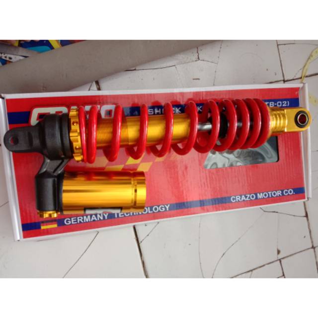 Shock tabung bawah uk 330 merah matic