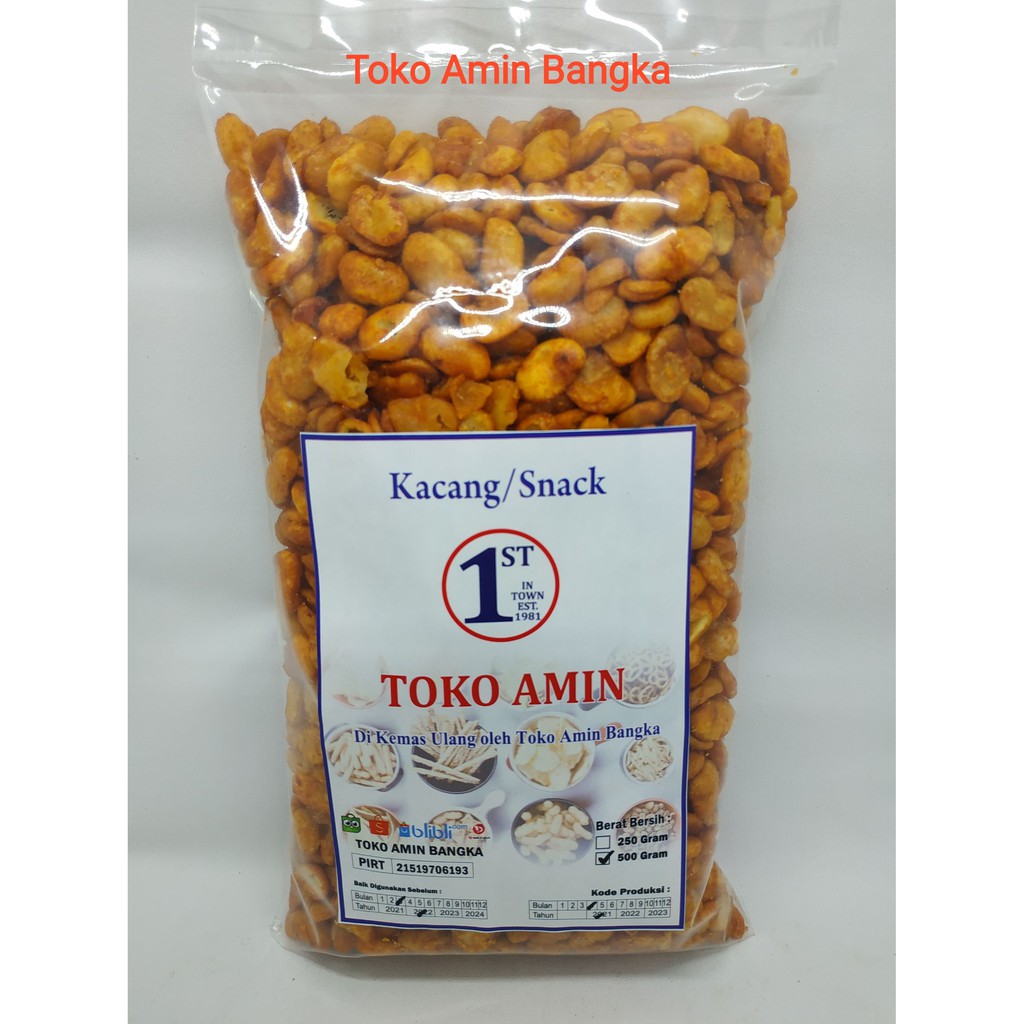 

KACANG KORO BALADO JAIPONG KEMASAN 500 GRAM/SNACK/CEMILAN