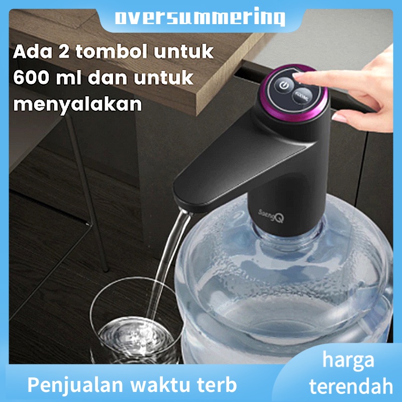 USB Rechargeable Dispenser Air Minum Otomatis Water Pump / Pompa Galon Elektrik / Electric Water Dispenser