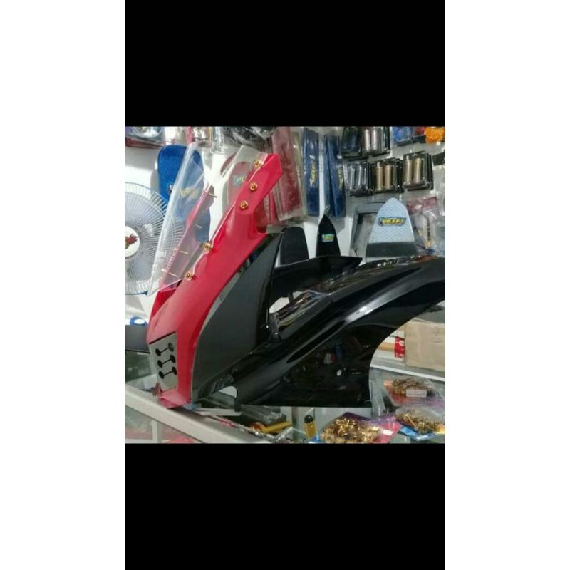 Paketan Bodi Atau Fairing Depan Ninja RR New / Vixion Original Kawasaki