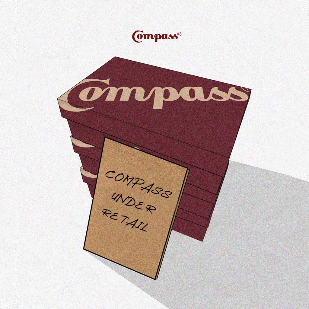 Sepatu Compass Second/ Under Retail