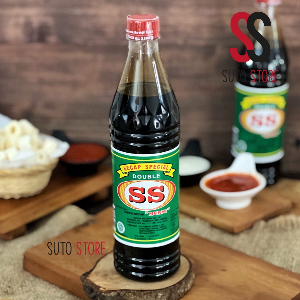 Kecap Asin Bangka Cap SS Asli Bangka 620ml