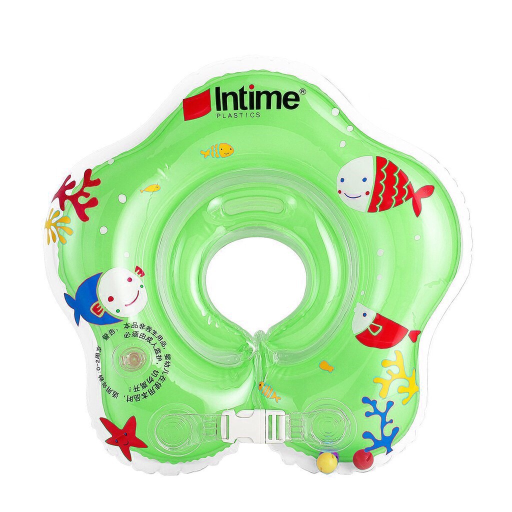 HOME088 Intime Baby Swim Neckring Bintang Ban Renang Pelampung Leher Bayi Pelampung Leher Anak