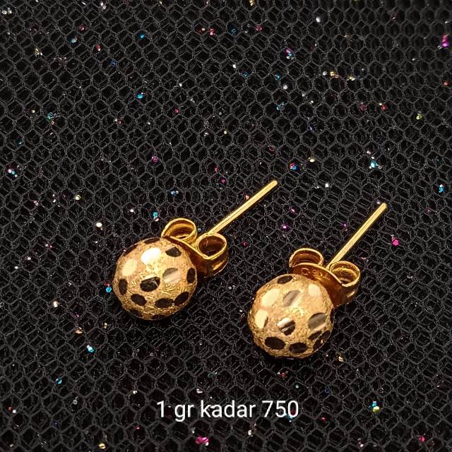 Anting Emas 17 K - 1gr Kadar 750 - 2302