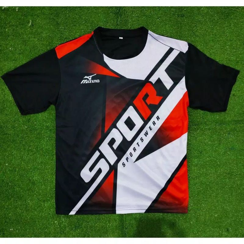 Atasan Jersey training/KAOS badminton/futsal/volly/Full printing/cod/ KAOS OLAHRAGA