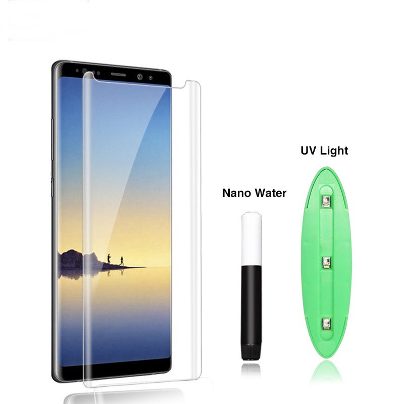 SAMSUNG S10/S10+/S20/S20+/S20 ULTRA/S21/S21+/S21 ULTRA - TEMPERED GLASS UV CLEAR FULL COVER