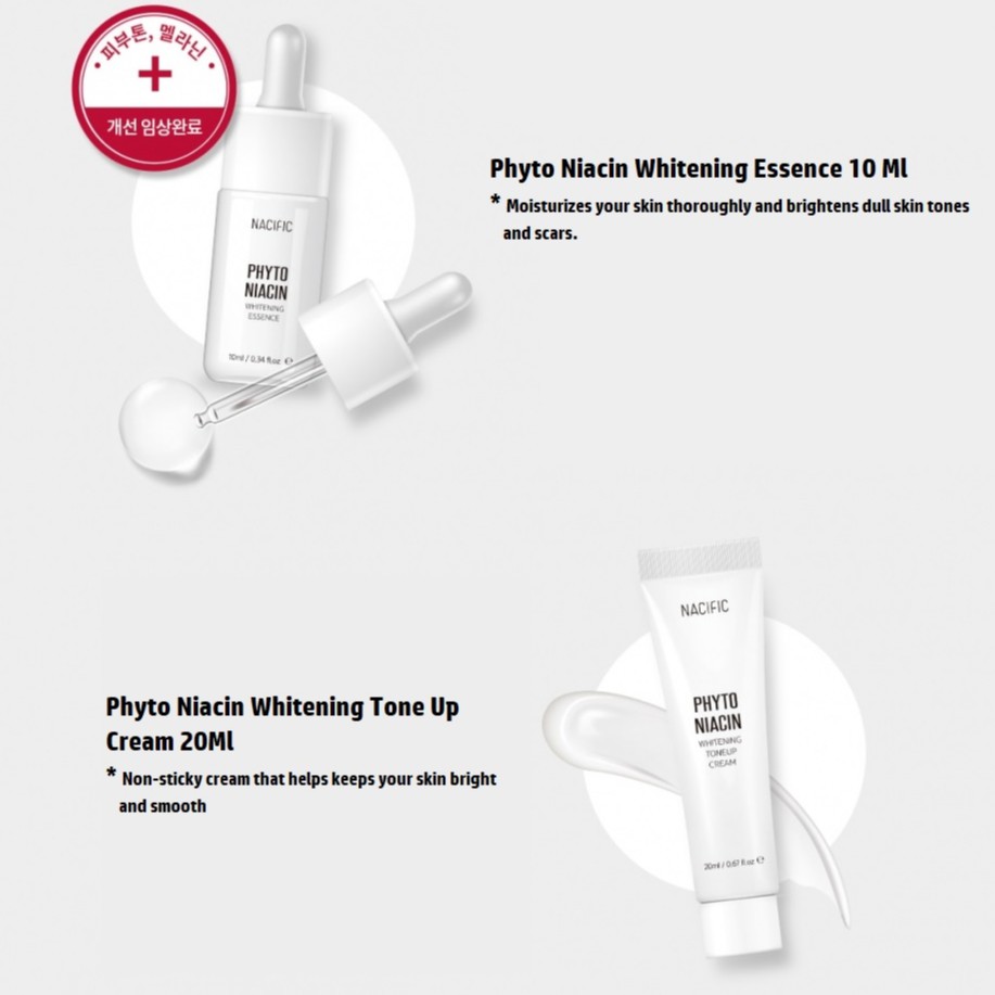 [BPOM] Nacific Phyto Niacin Whitening Kit | Whitening Self Care Kit (4 Items)