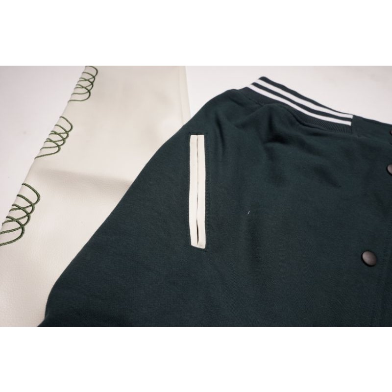 FAILOFFICIAL VARSITY JACKET - SAINS FACTION GREEN