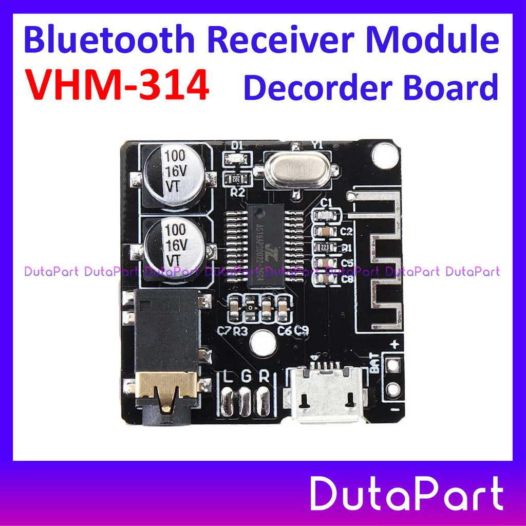 VHM-314 VHM314 Bluetooth 5.0 Audio Receiver Decorder Board Module