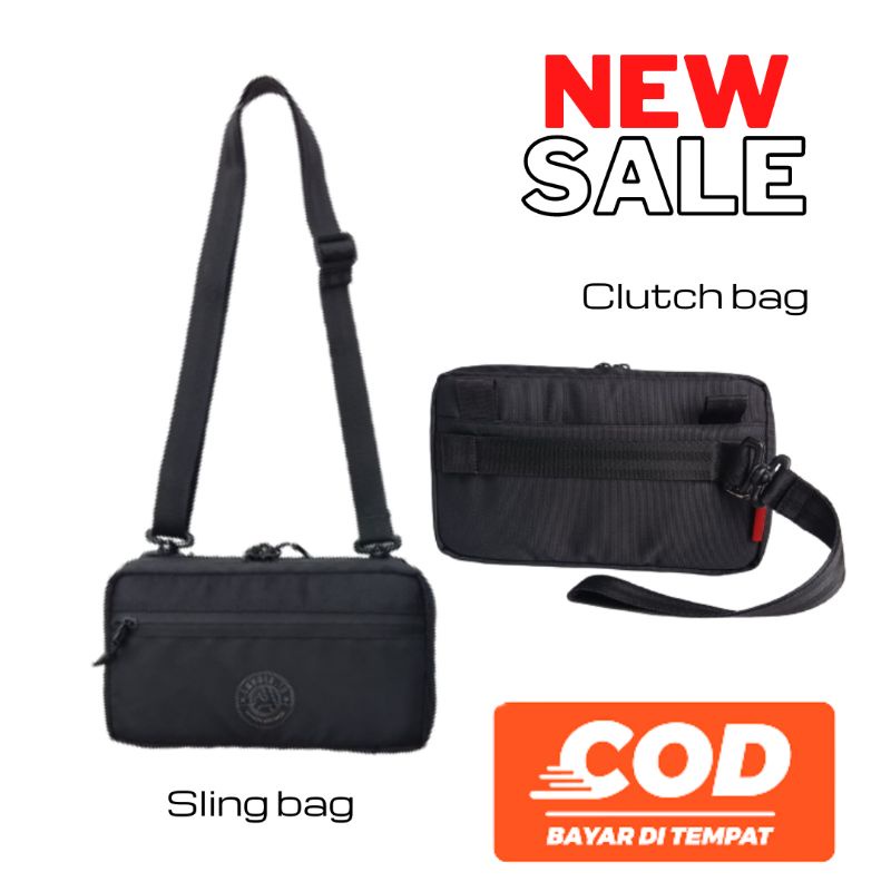 Hand Bag Labbio Clutch Bag Sling Bag pria wanita Multifungsi