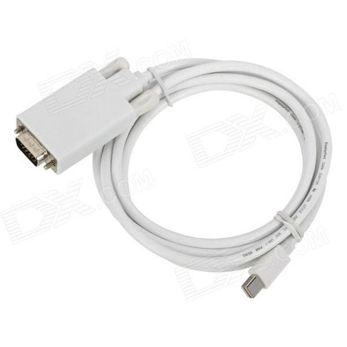 CABLE MINI DISPLAY PORT KABEL TO VGA COWOK HD TV 1.8M MACBOOK PRO AIR