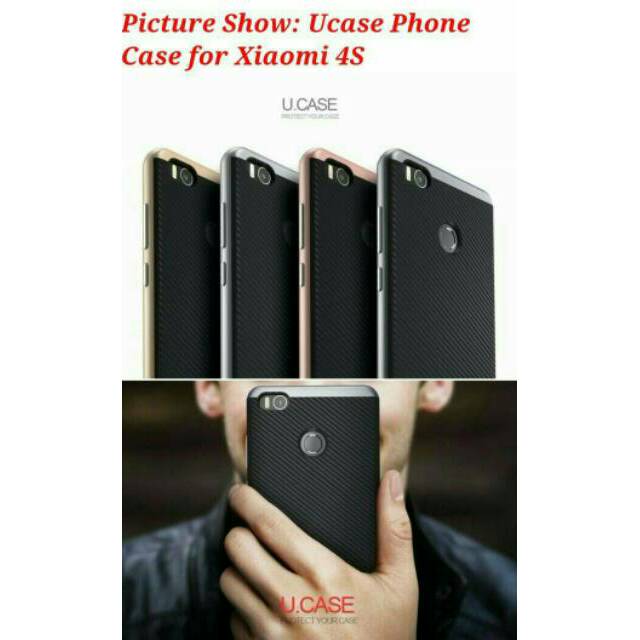 XIAOMI MI4S ORIGINAL UCASE RUBBER CASE