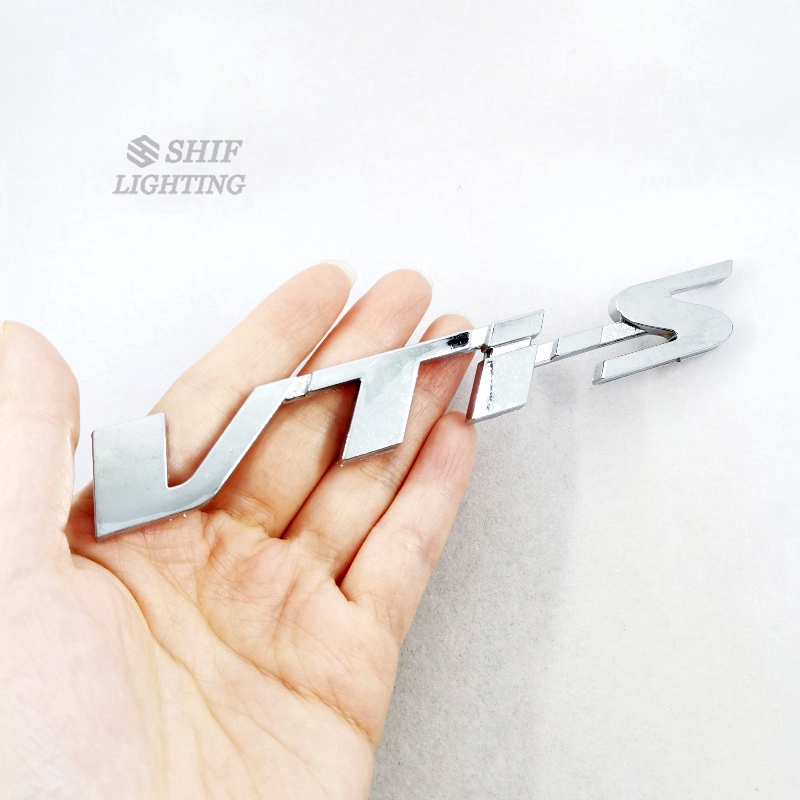 1pc Stiker Emblem Tulisan Vtis Bahan Abs Untuk Honda Crv Vtis