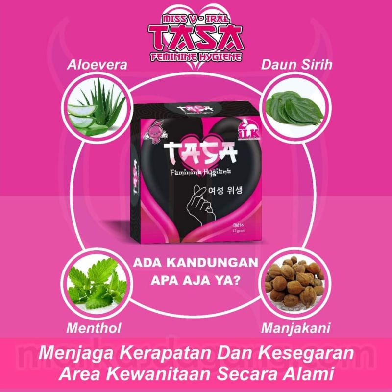 Sabun Tasa perapat Miss V Original sabun kesehatan kewanitaan