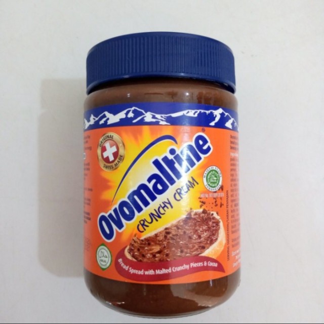 

Ovomaltine 380 gram / Selai Cokelat Ovomaltine Crunchy 380gr