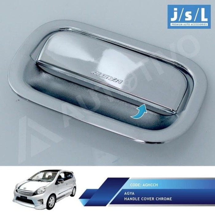 Toyota Agya Handle Cover Chrome-Aksesoris Eksterior Agya