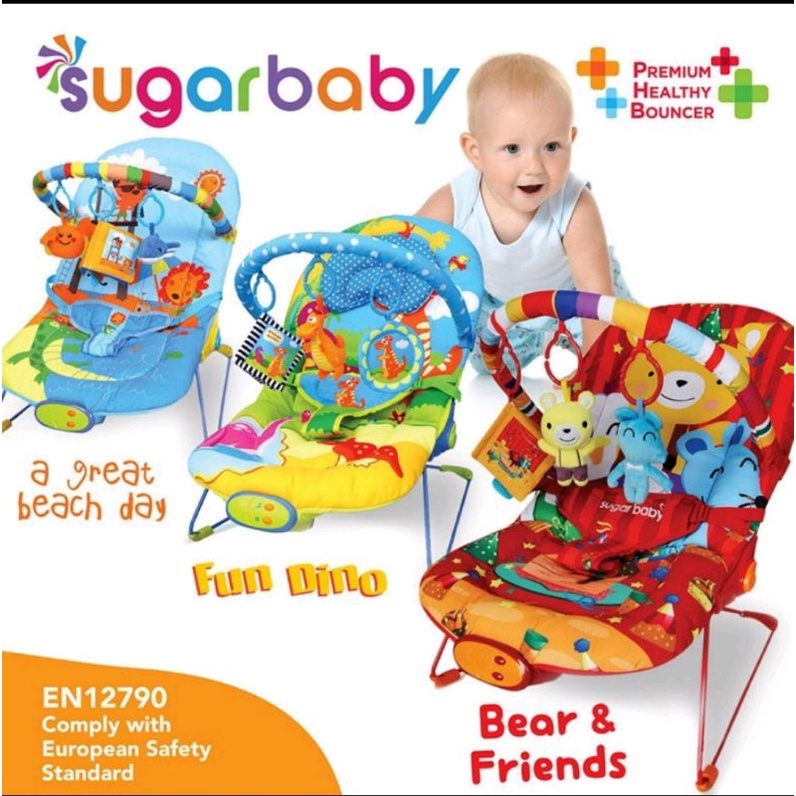 Sugarbaby Premium Healthy Bouncer 3 Recline