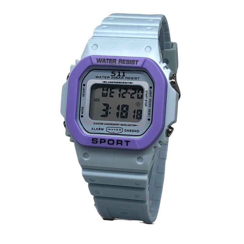 JAM TANGAN WANITA PRIA 511 DIGITAL SPORT