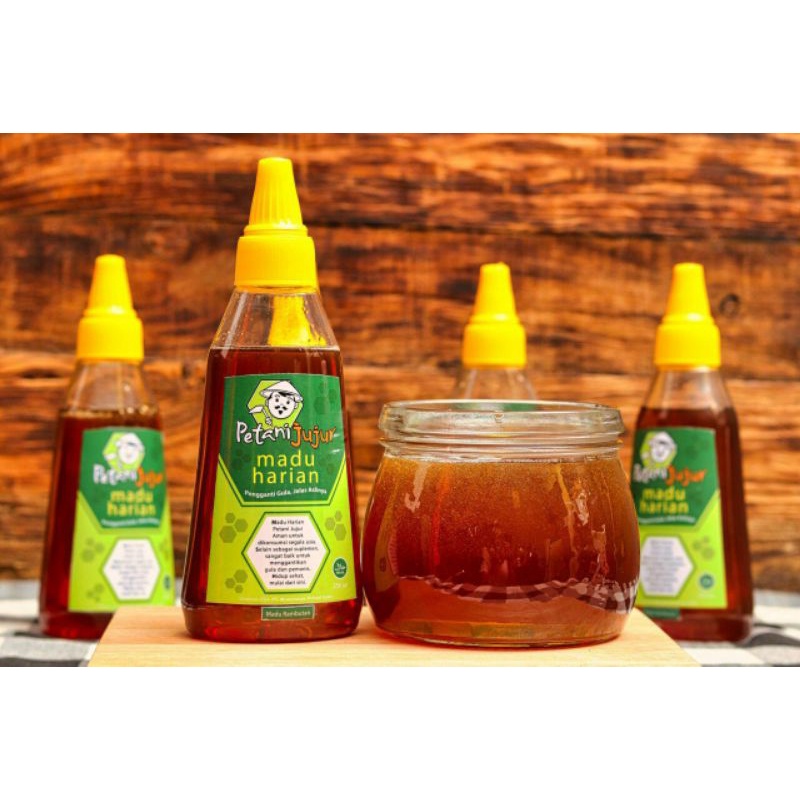

Madu Asli Murni Rambutan 380gr Madu Petani Jujur