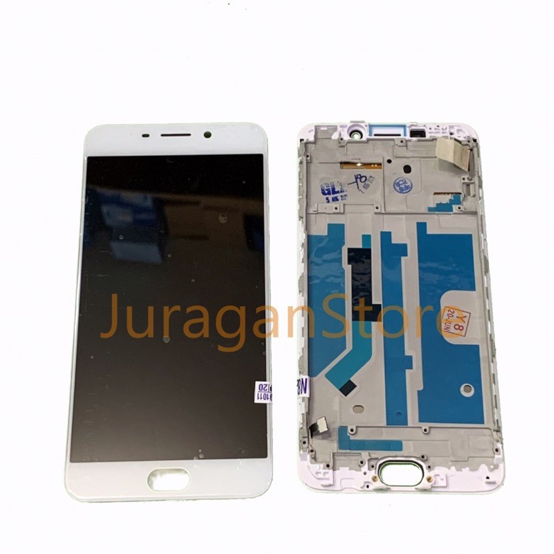 LCD TOUCHSCREEN OPPO F1+ COM   PLETE 1SET ORIGINAL PLUS FRAME