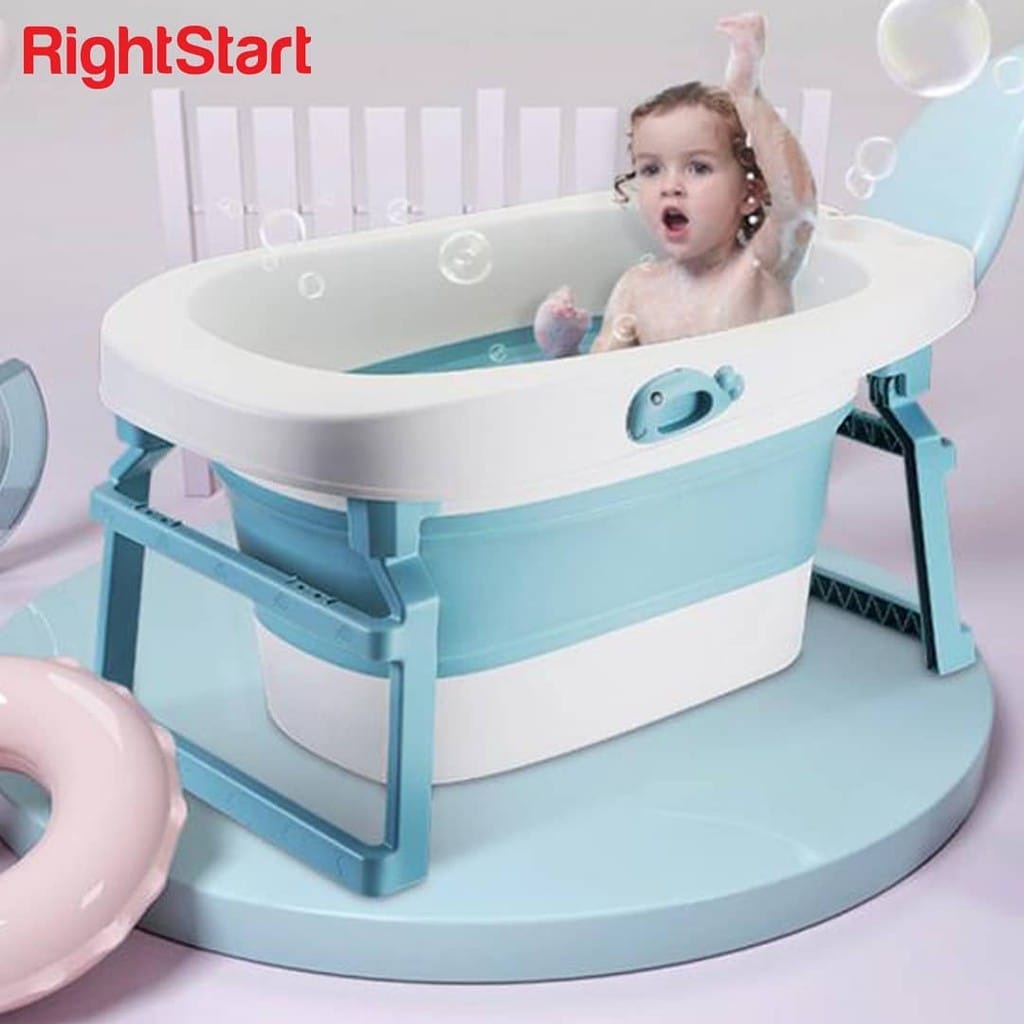 RightStart RS318 Giant White Hot Folding Bath Tub