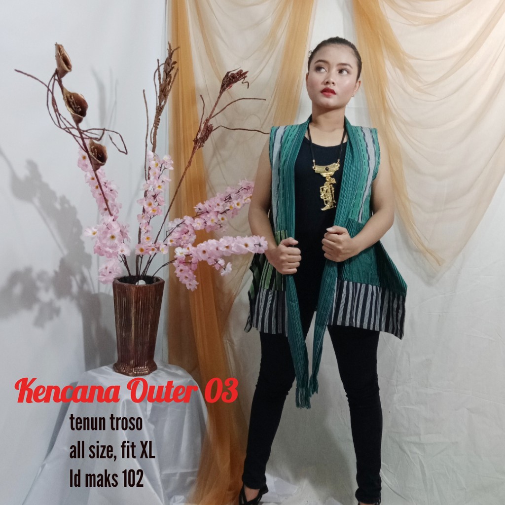 KENCANA OUTER | OUTER TENUN ETHNIC SIMPLE