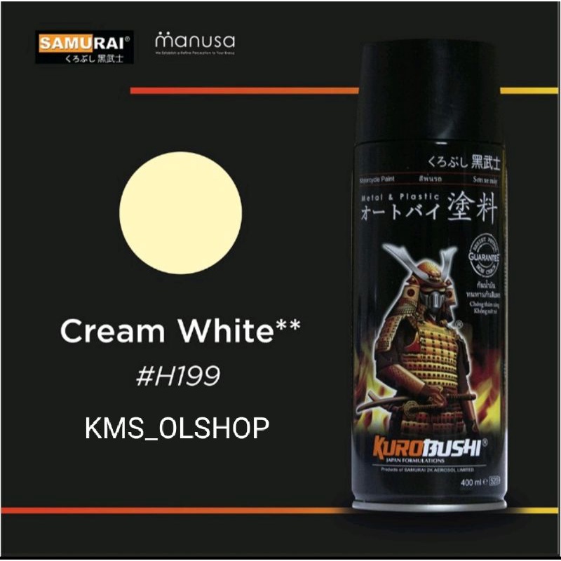 Pylox Samurai #H199* Cream White/Samurai Paint #H199 Cream White