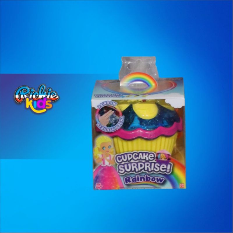 Mainan Anak 3+ Cupcake Surprise Rainbow Girls Harum Character Yellow