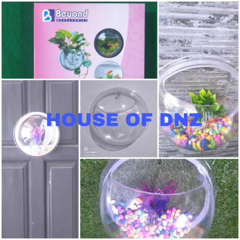 aquarium dinding wall dekor Aquarium dekorasi dinding