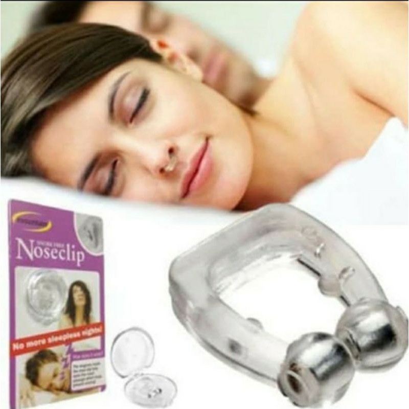 Alat anti Dengkur anti ngorok Snore free Magnetic Nose Clip