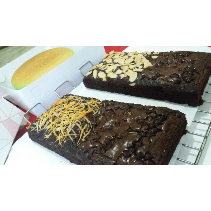 

Fudgy brownies