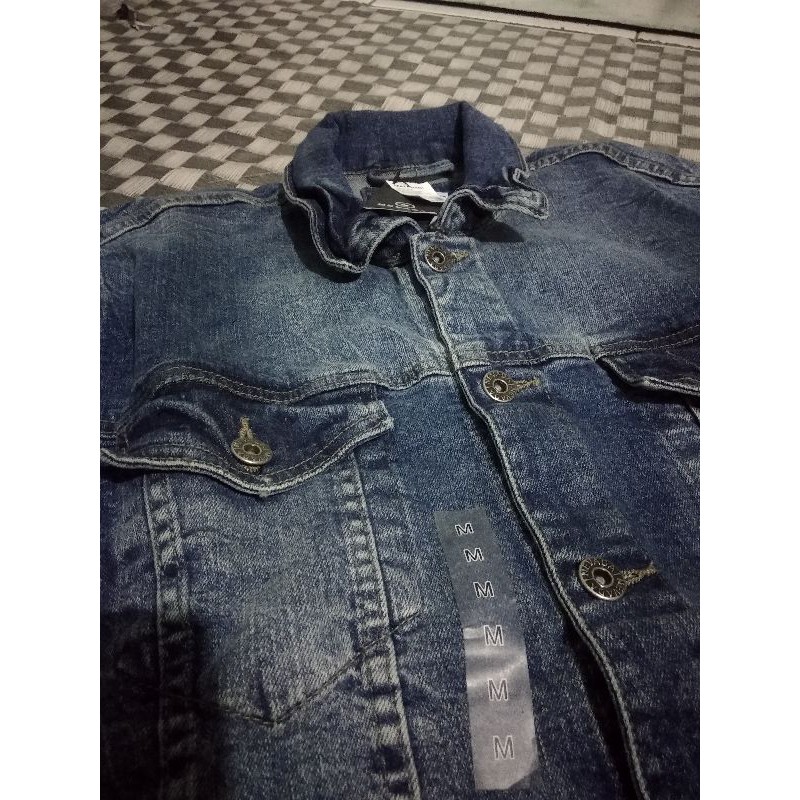 Nevada Denim Jacket Pria Size M