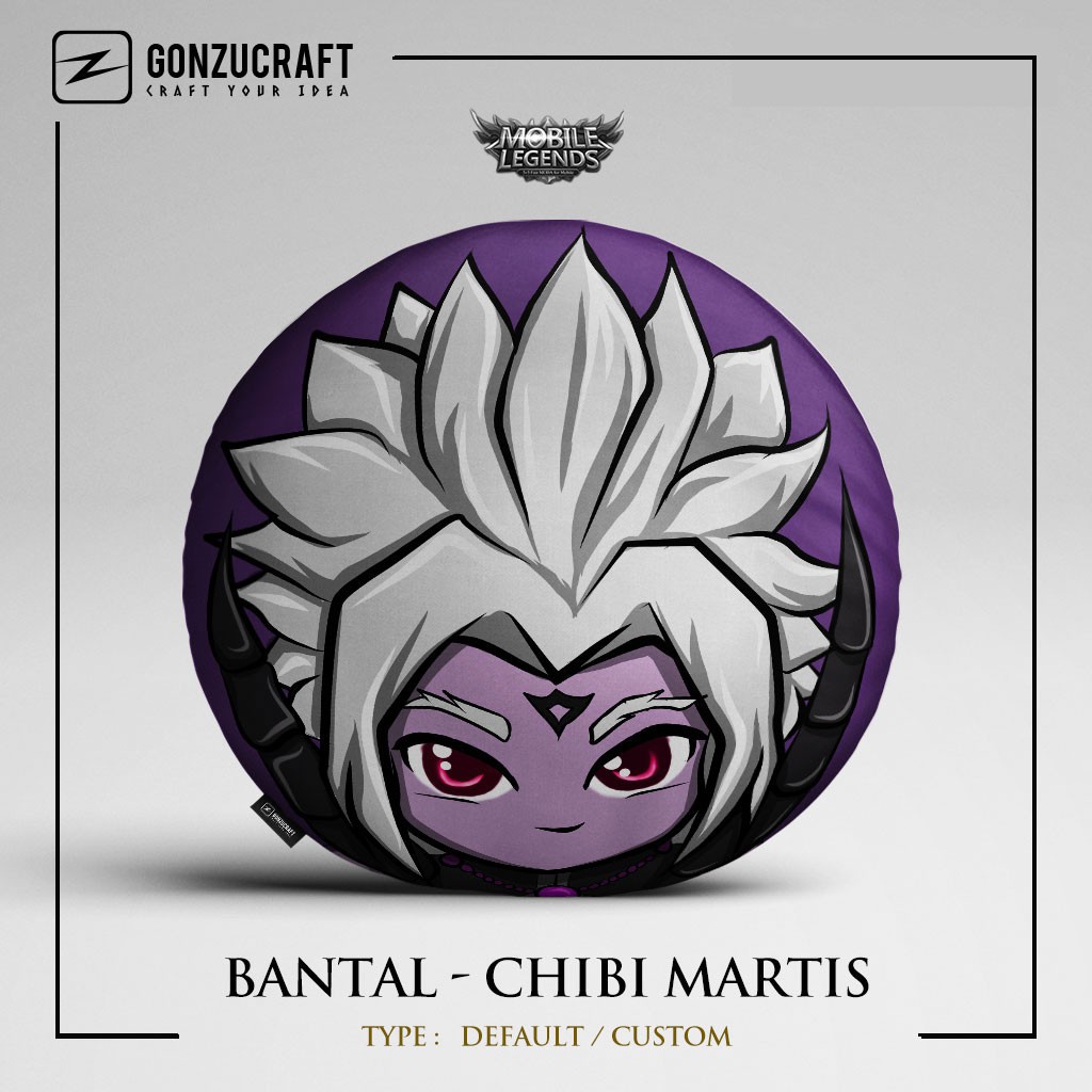 Bantal Chibi Martis - Mobile Legends