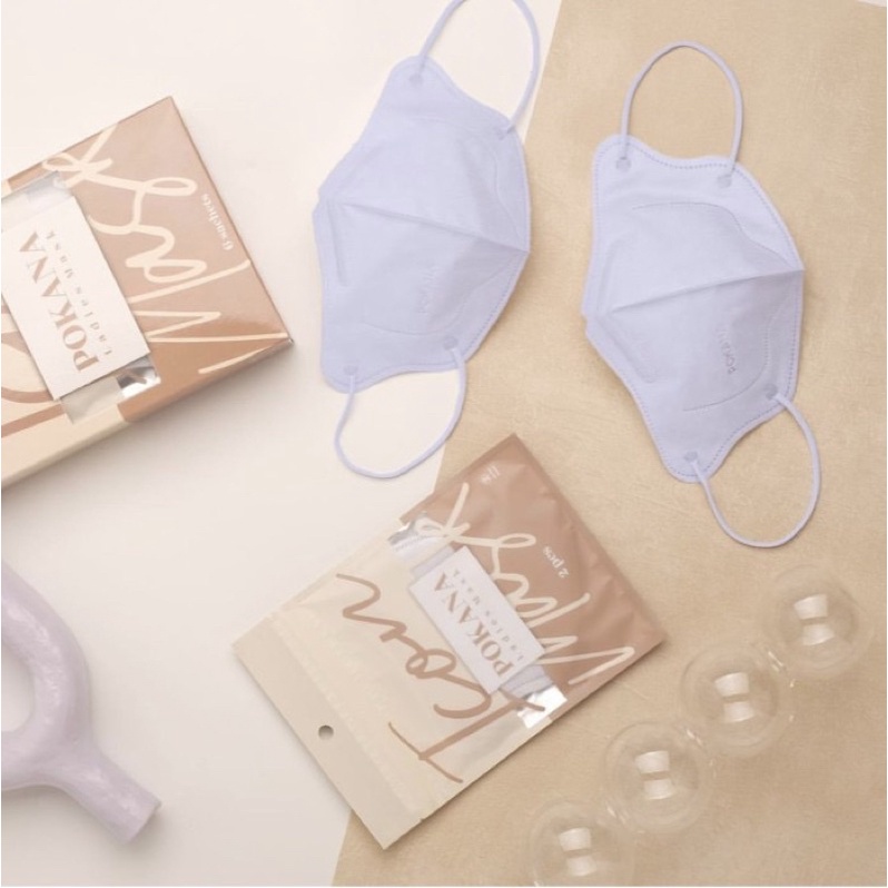 Pokana Icon Medical Mask 4ply SOFT LILAC - Box 12pcs