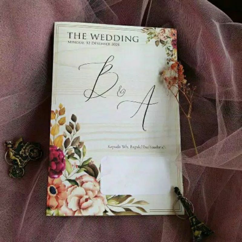 CETAK UNDANGAN PERNIKAHAN MURAH, UNDANGAN CUSTOM, VINTAGE, RUSTIC, MODERN, ELEGANT, UNIK