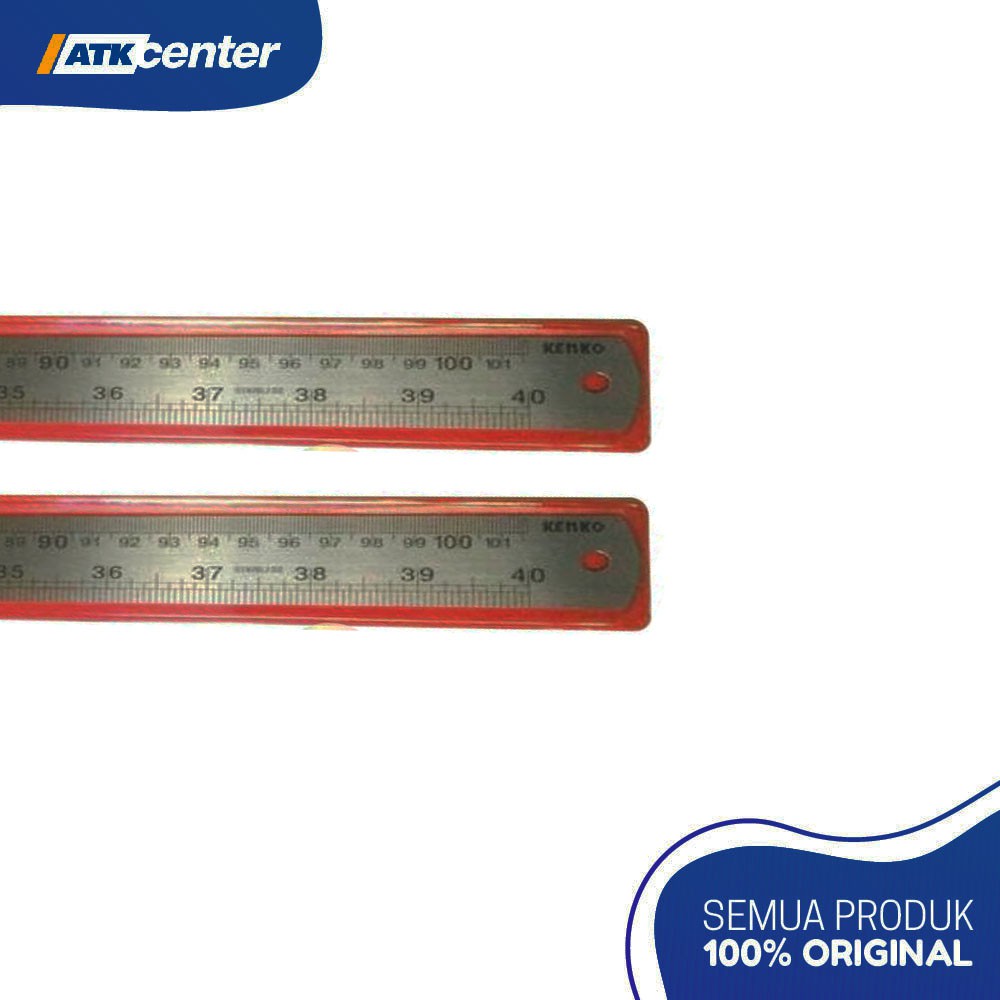 

Penggaris Besi / Garisan Besi Stainless Steel Kenko 100 cm