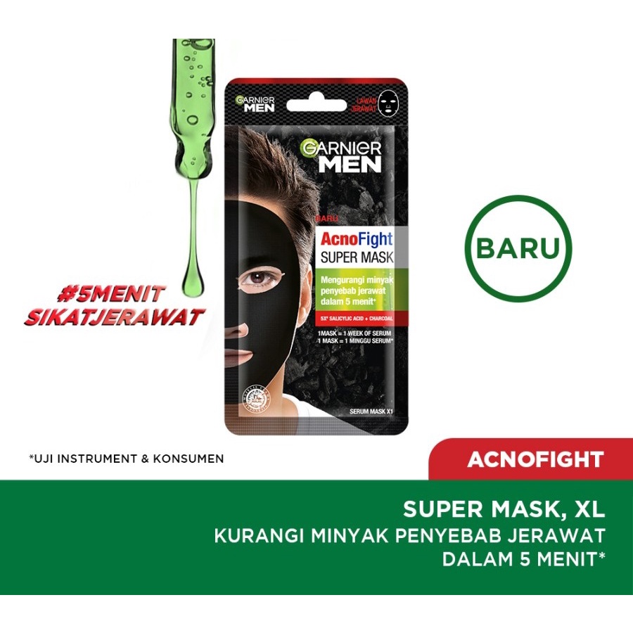 GARNIER Men Acno Fight Super Mask