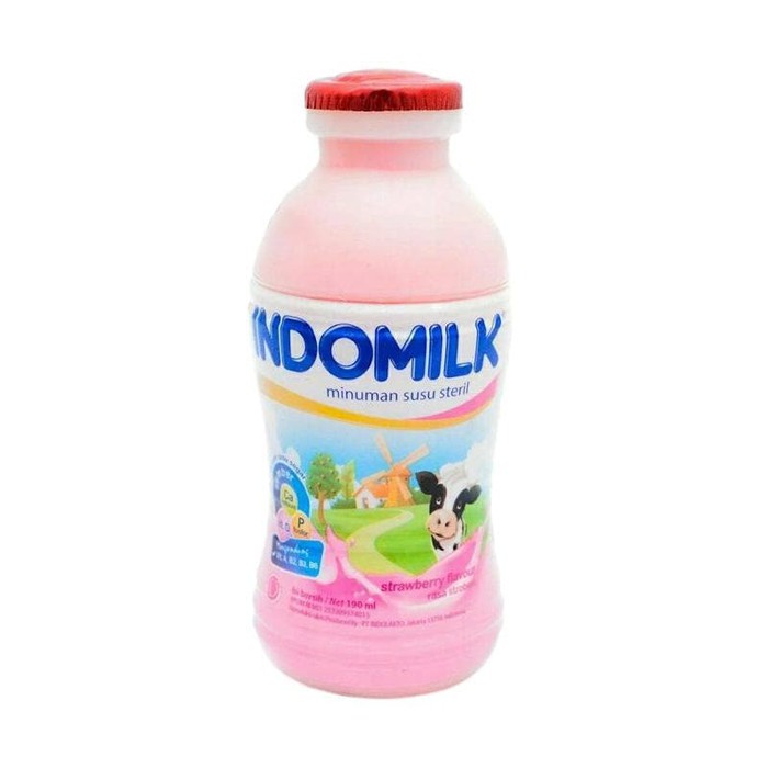 

Indomilk Strawberry Botol 190 ml