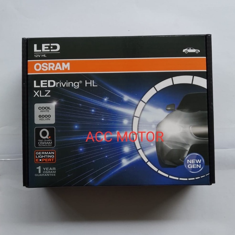 Osram LEDriving HL XLZ HB3 HB4 20W Cool White 6000K -Lampu Mobil Putih
