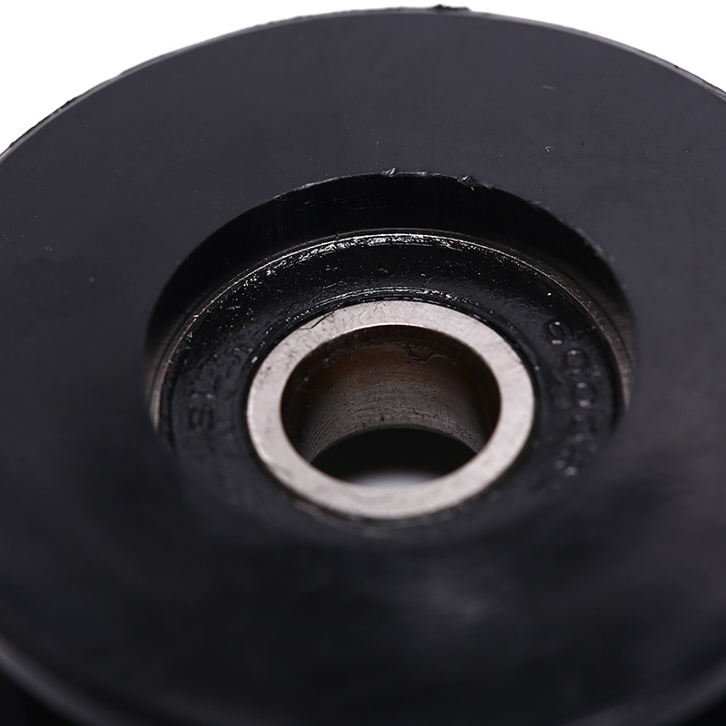 1 Pc Roda Katrol Bearing Kabel Warna Hitam Ukuran 50mm Tahan Lama Untuk gym